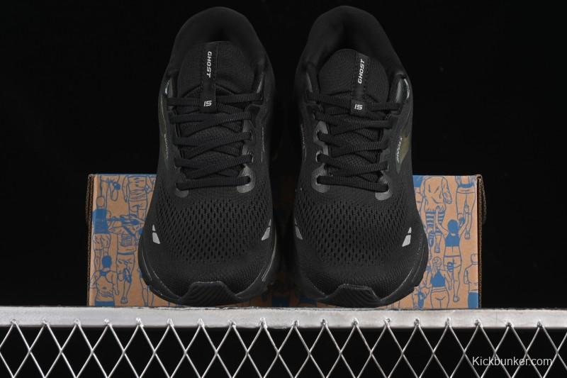 Brooks Ghost 15 Low-Cut Breathable Cushioned Support Casual Running Shoes - 1203801B189