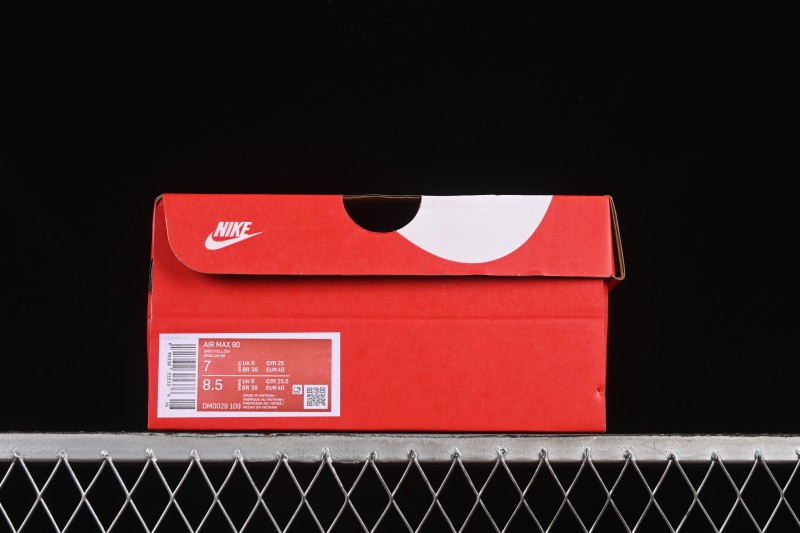 Nike Air Max 90 Retro Running Shoes with Air Cushion - DM0029-109