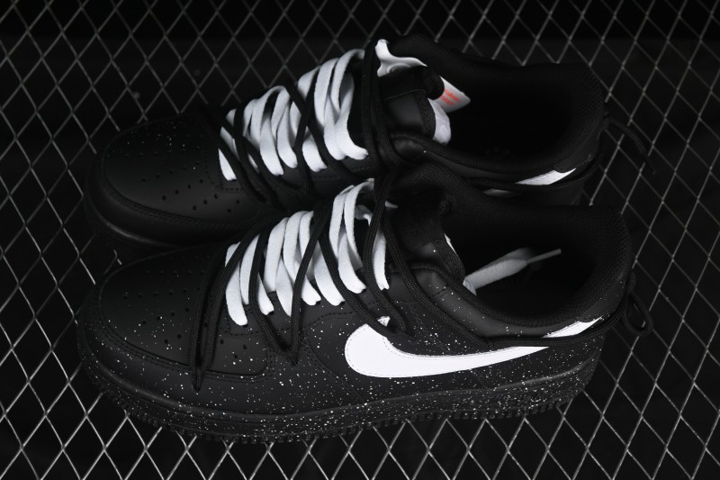 Nike Air Force 1'07 Low White Starry Splatter Casual Sneakers - ZH0316-090