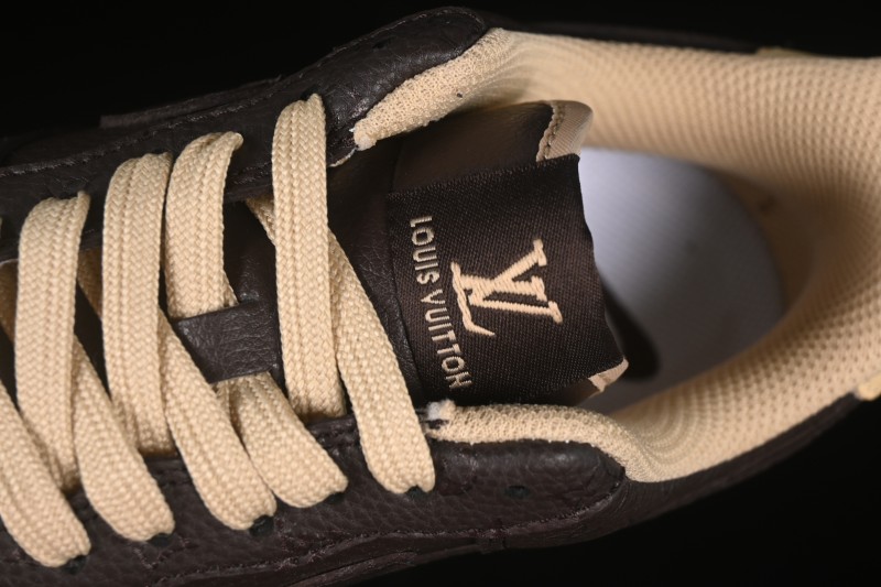 Nike Air Force 1 '07 Low LV Collaboration Coffee Brown Casual Sneakers - LW9279-007