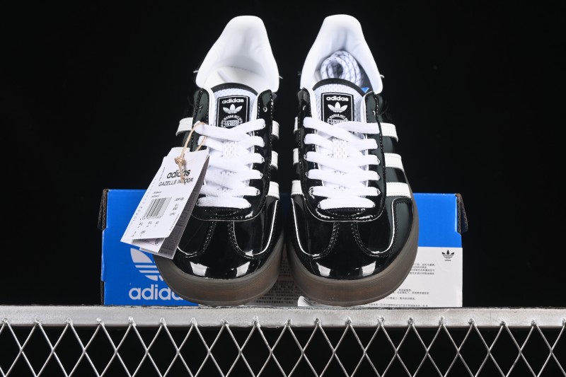 Adidas Originals Gazelle Indoor Retro Casual Slip-Resistant Wear-Resistant Low-Top Skate Shoes - JQ8124