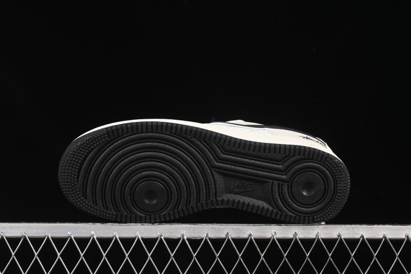 Nike Air Force 1 '07 Low Stussy Collaboration White Gray Casual Sneakers - KK1988-093