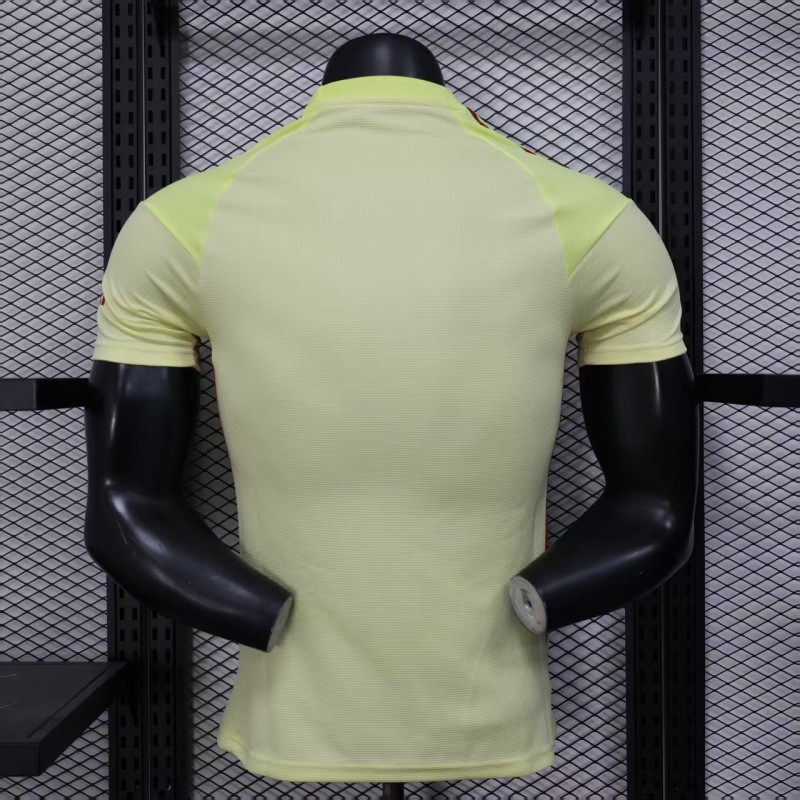 Player Version 25/26 Arsenal Home Yellow Goalkeeper Jersey