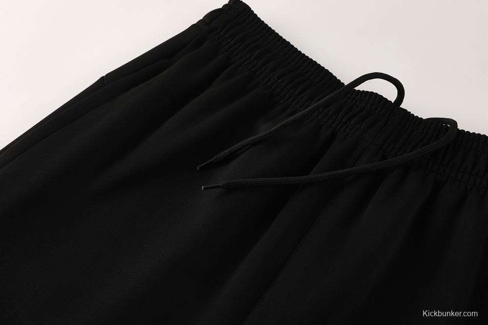 25/26 Barcelona Black/Blue Full Zipper Jacket +Long Pants