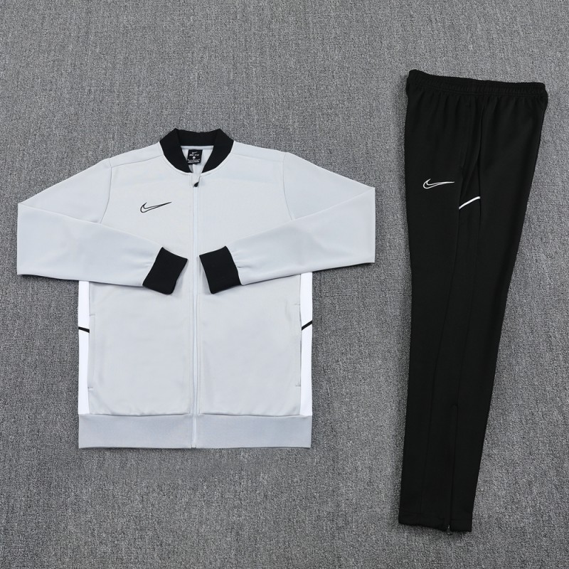 2025 NIKE Grey Full Zipper Jacket + Long Pants