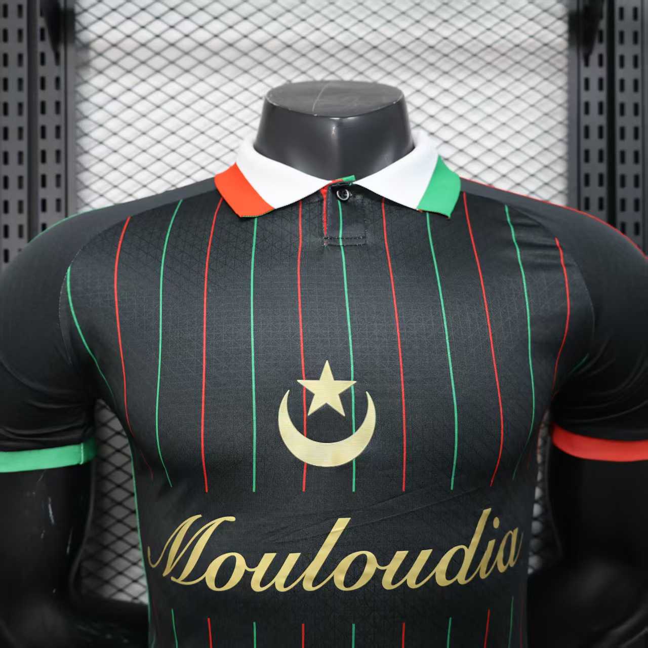 Player Version 25/26 CD Palestina Black Jersey