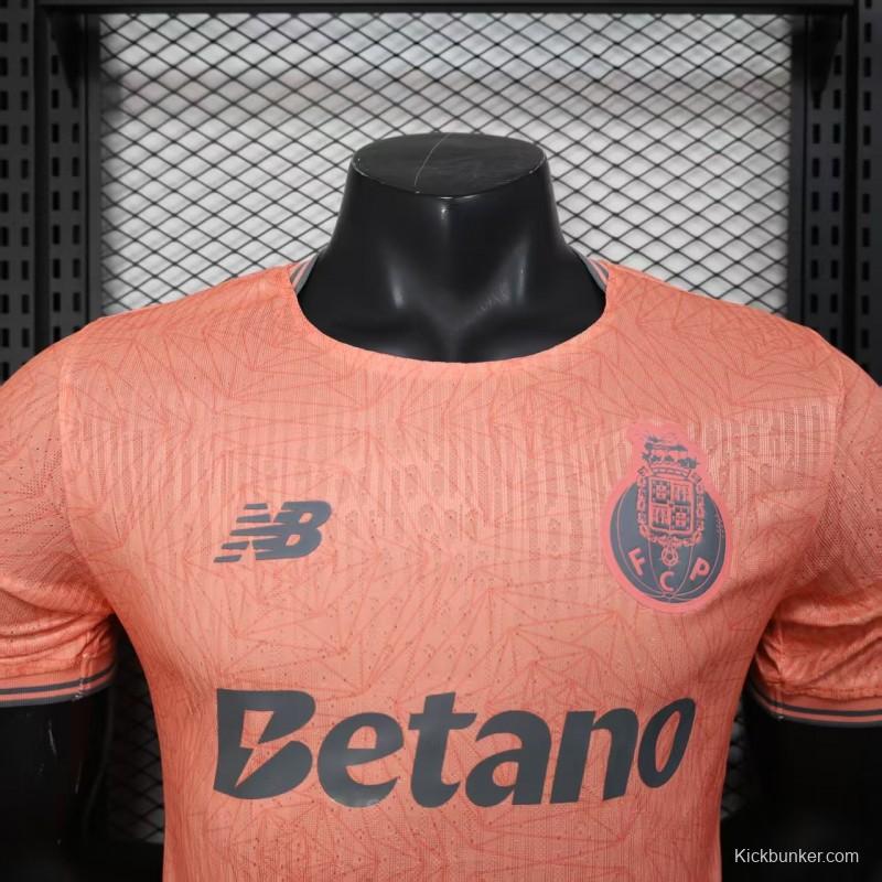 Player Version 25/26 Porto Away Pink Jersey