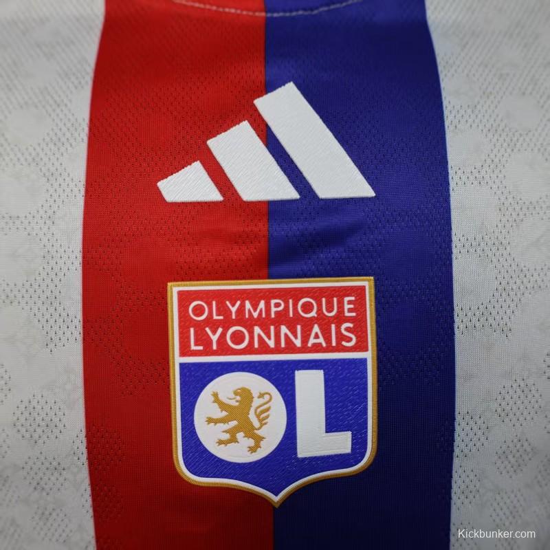 Player Version 25/26 Olympique Lyonnais Lyon Home Jersey
