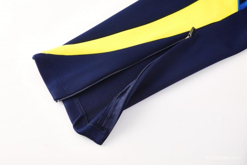 25/26 Boca Juniors Navy Full Zipper Jacket + Long Pants