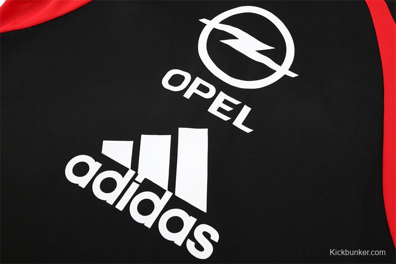 Retro 03/04 AC Milan Black Half Zipper Jacket