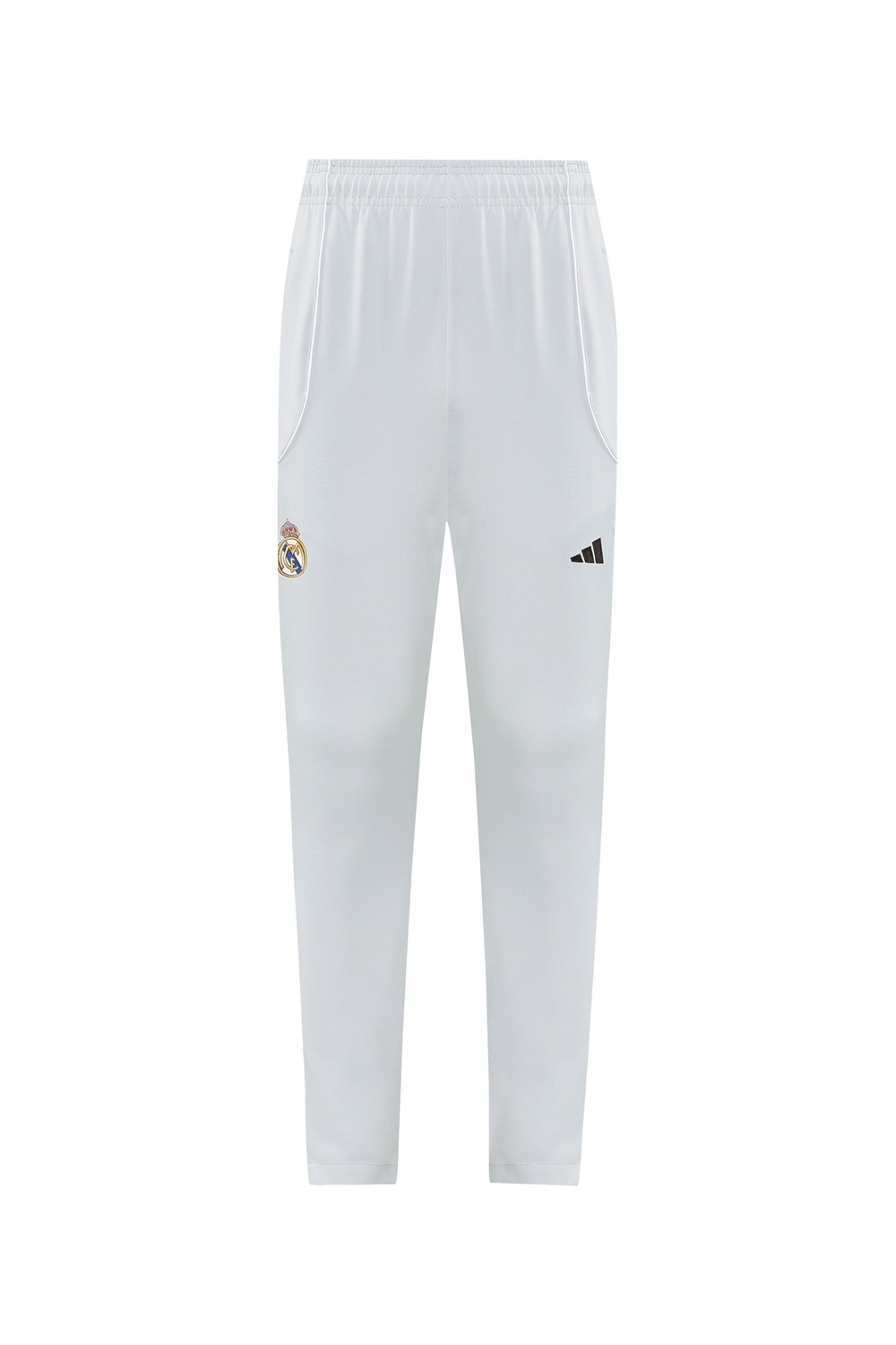 25/26 Real Madrid Grey Full Zipper Jacket + Long Pants