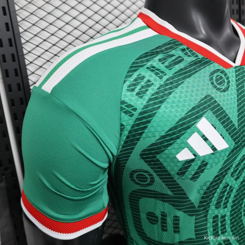 Player Version 2025 Mexico Home Jersey
