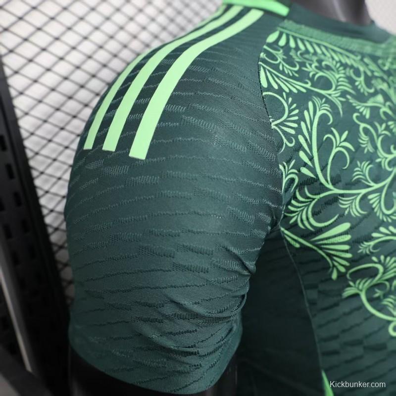 Player Version 2025 Algeria Green Jersey