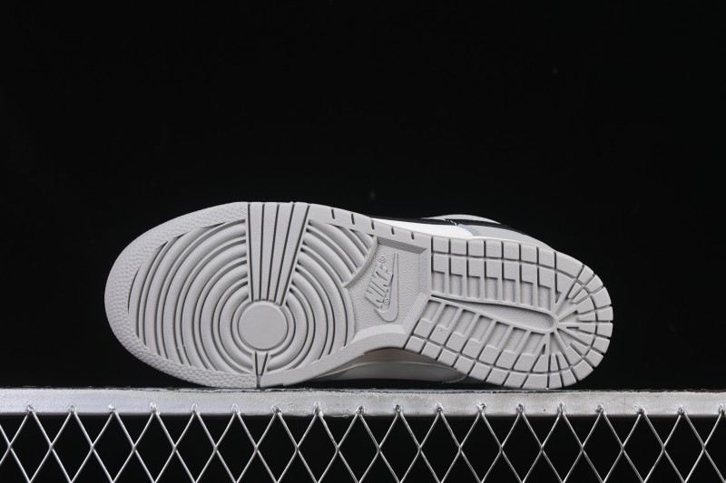 Nike SB Dunk Low White Black Grey Low-Top Casual Skate Shoes - IB3079-101