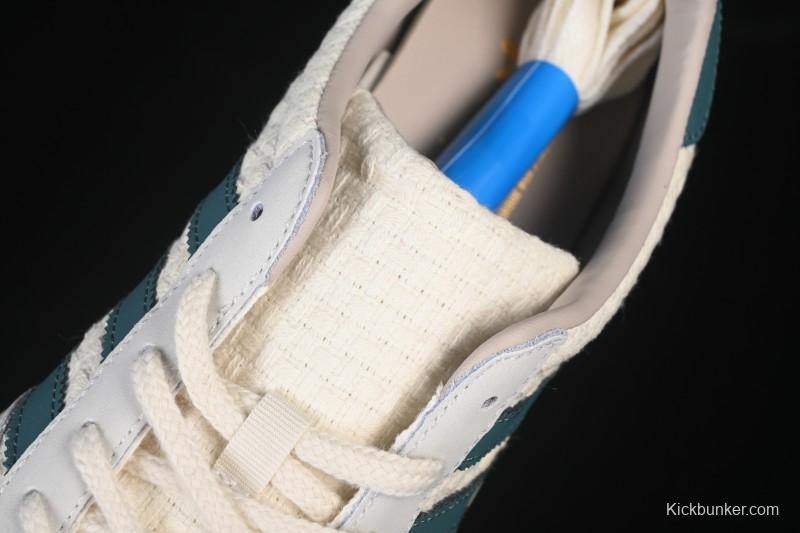 Adidas Originals Gazelle Indoor Retro Casual Slip-Resistant Wear-Resistant Low-Top Skate Shoes - JR3837