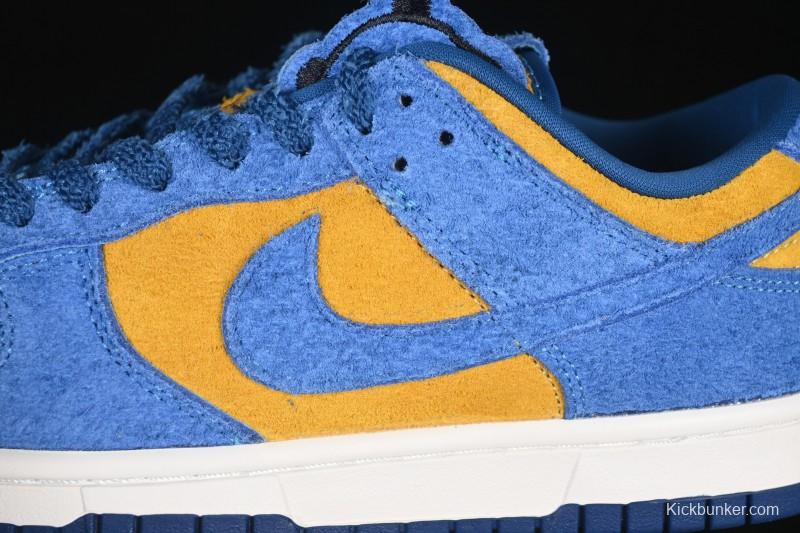 Nike Dunk Low Panda Blue Orange Low-Top Casual Skate Shoes - IH7648-700