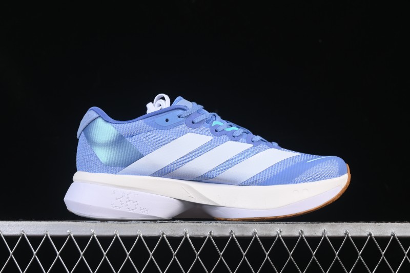 Adidas Adizero Boston 13 Running Shoes with Breathable Low-Top Design - JS4956
