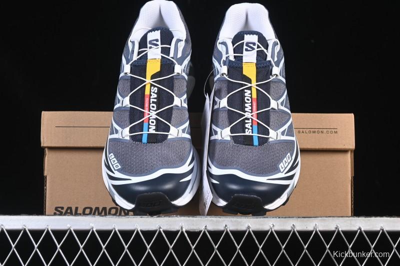 Salomon XT-6 High-Tech Outdoor Trail Running Shoes - 478640-26