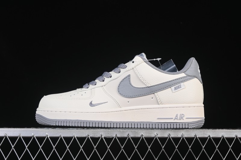 Nike Air Force 1'07 Low Classic Gray Casual Sneakers - SM6668-106