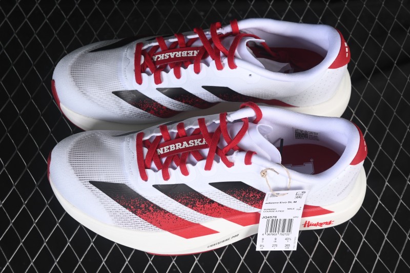 Adidas Adizero Evo SL Lightweight Breathable Cushioned Running Shoes - JQ4576