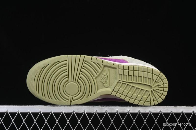 Nike Dunk Low Panda Viotech Green Purple Low-Top Casual Skate Shoes - IH7648-700