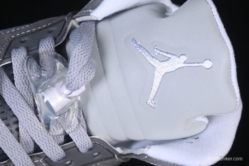 Nike Air Jordan 5 Retro Basketball Shoes with Wolf Grey Design - DD0587-002