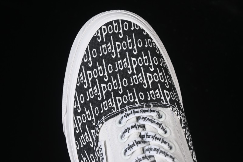 Vans Era 44 Low-Top Casual Skate Shoes with All-Over Logo Print - VN0A3MQ5PZP1