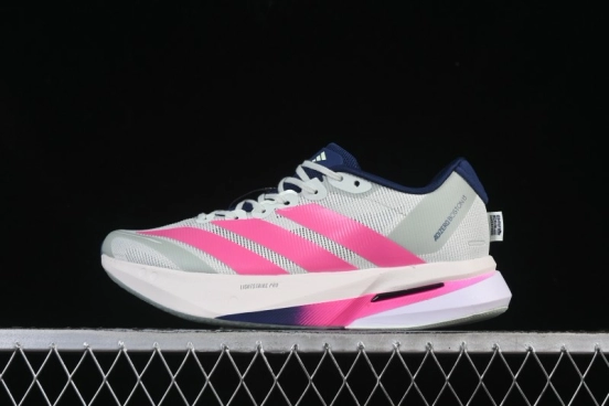 Adidas Adizero Boston 13 Running Shoes with Lightweight Breathable Design - HQ4912