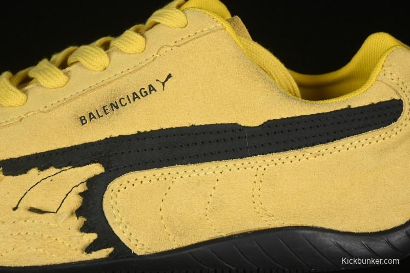 Puma The Open Product x Puma Speedcat Paris Collaboration Low-Top Lifestyle Casual Shoes - 406519-06