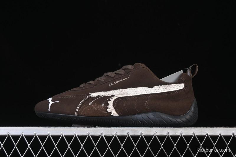 Puma The Open Product x Puma Speedcat Paris Collaboration Low-Top Lifestyle Casual Shoes - 406519-05