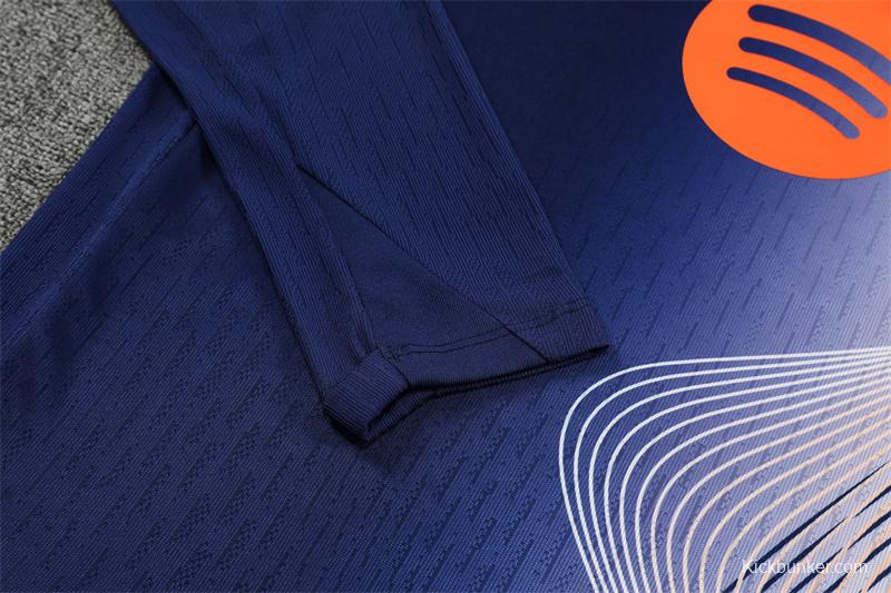 25/26 Barcelona Blue Orange Camouflage T90 Short Sleeve Jersey+Shorts