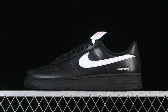 Nike Air Force 1 '07 Low Supreme Collaboration Casual Skateboarding Shoes - CU9225-002