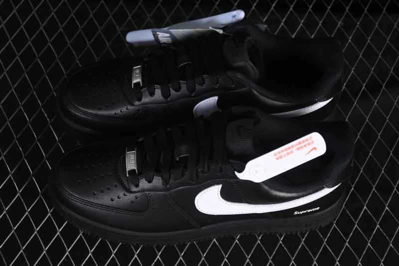 Nike Air Force 1 '07 Low Supreme Collaboration Casual Skateboarding Shoes - CU9225-002