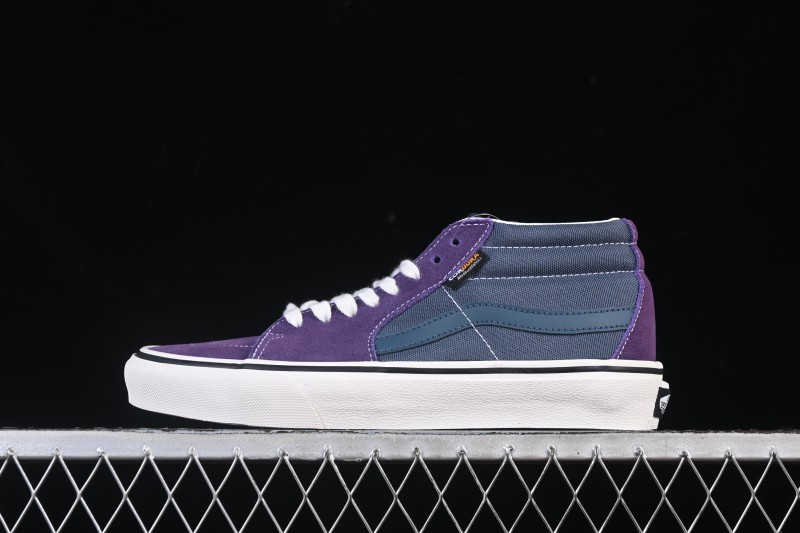 Vans Sk8-Mid Mid-Top Casual Skateboarding Shoes with Vulcanized Construction - VN0A4UUK76Y