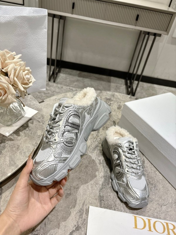 Dior Chrono Casual Sports Running Shoes Dad Shoes Half-Drag - KFY00390