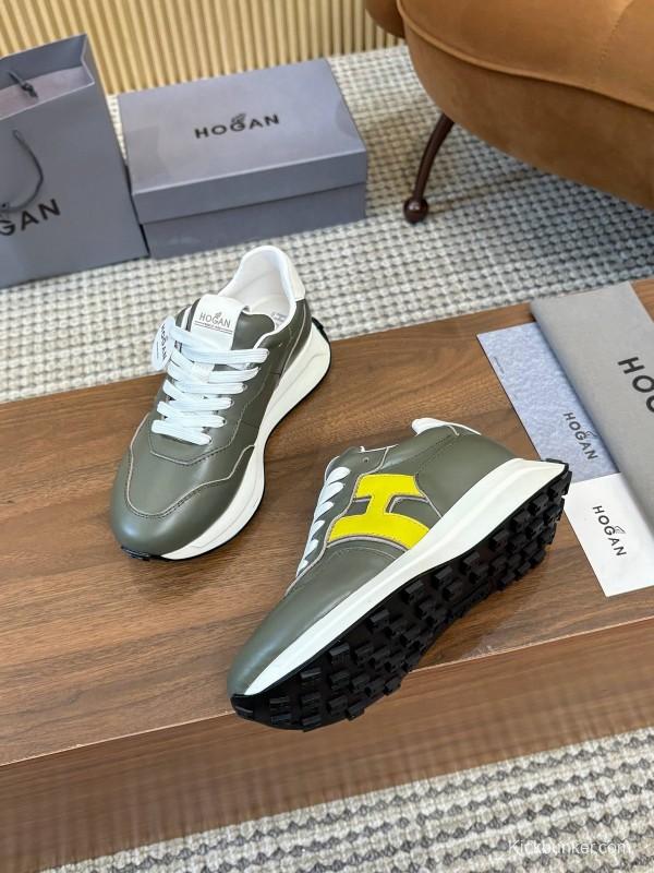 Hogan H-STRIPES Series Chunky Platform Dad Shoes Casual Sneakers - AS00350