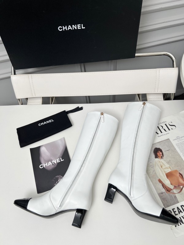 Chanel 2025/SS Double C Heel Fashion Boots - LY00370/LY00400/LY00280/LY00320
