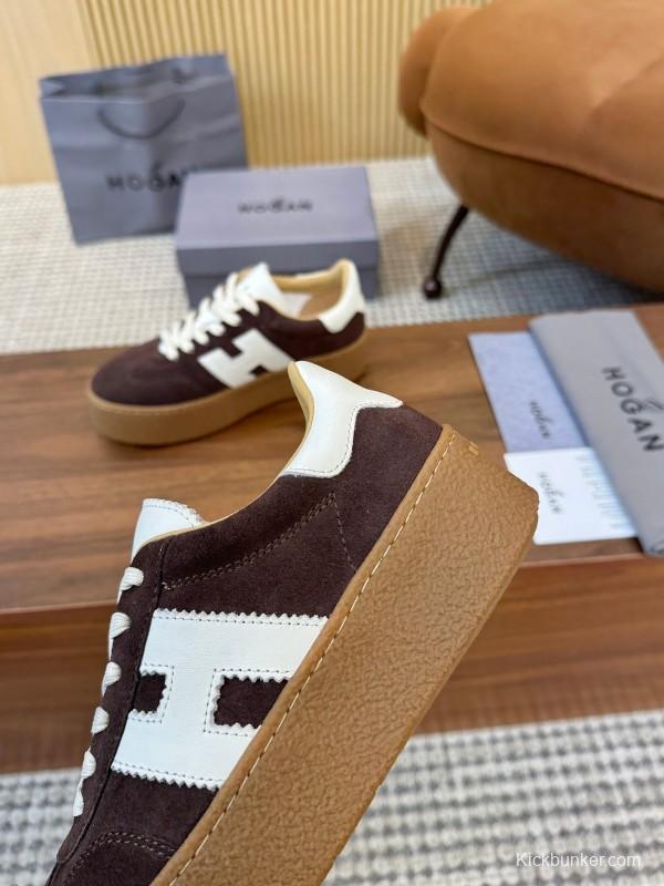 Hogan Platform Series H698 Thick Sole Casual Sneakers - H698