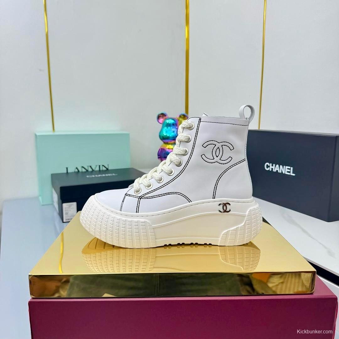 Chanel 2025 SS Short Boots Essential Fall Winter Fashion Item - LY00380