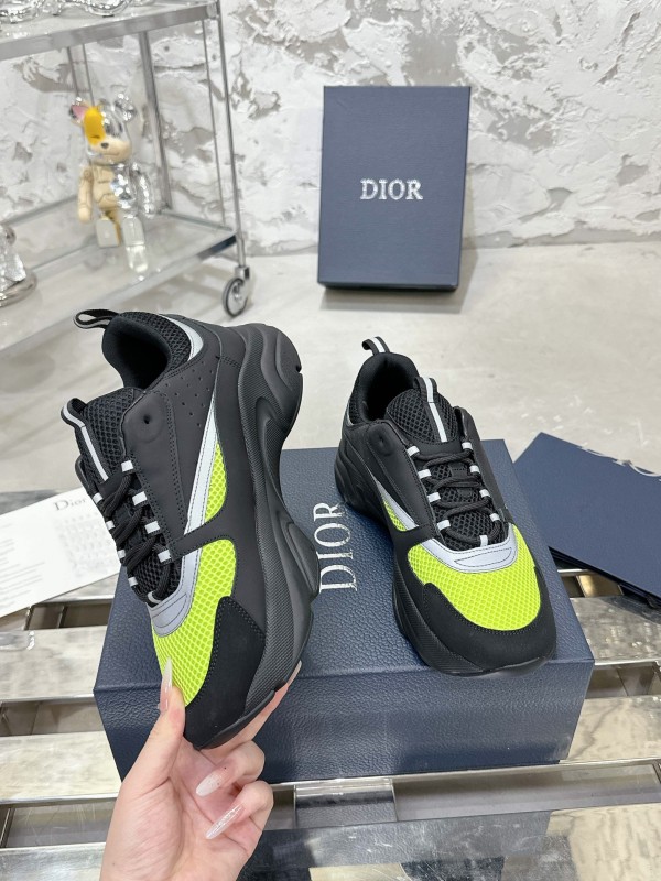 Dior B22 Series Mesh Casual Sneakers Dad Shoes - LY00340