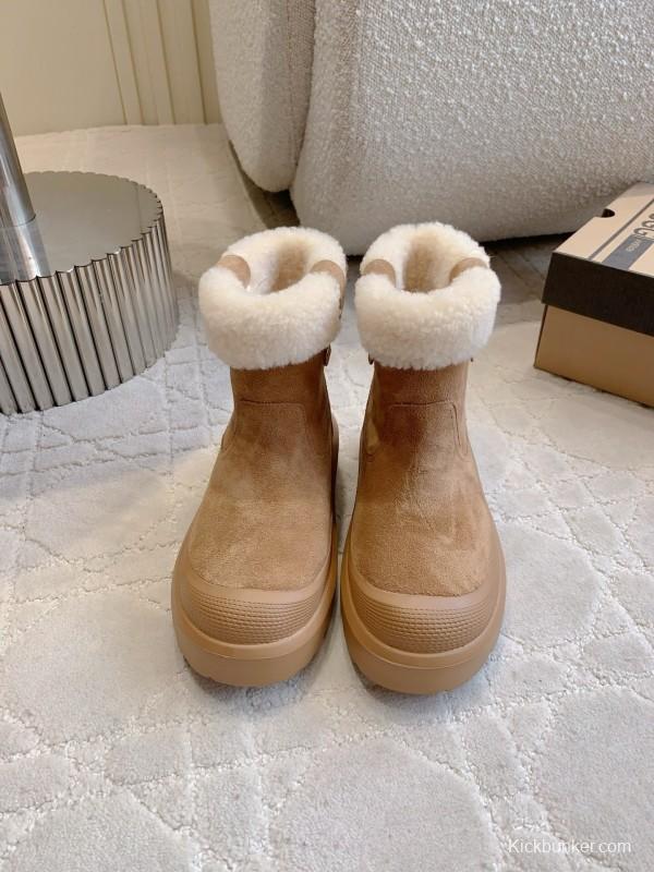 UGG 2025/SS Wool Warm Snow Boots - AS00310
