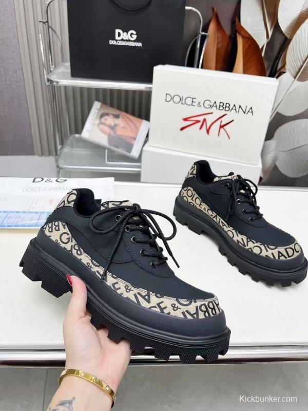 D&G Chunky Derby Casual Shoes - AS00340