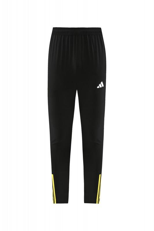 2025 Adidas Black White Half Zipper Jacket+Long Pants S-2XL