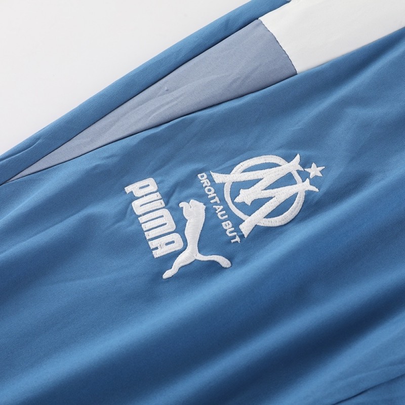 25/26 Olympique Marseille Half Zipper Jacket+Long Pants S-2XL