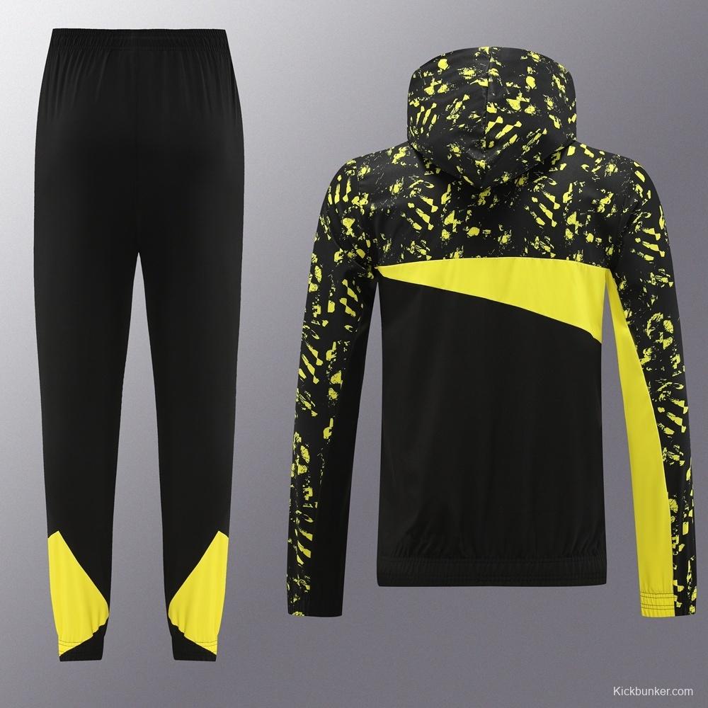 Borussia Dortmund Half Zipper Jacket+Long Pants S-2XL