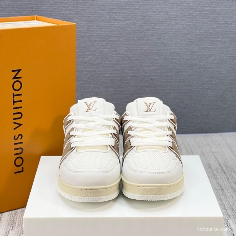 Louis Vuitton Trainer Sneaker Low Casual Sports Culture Versatile Basketball Shoes - LY00400