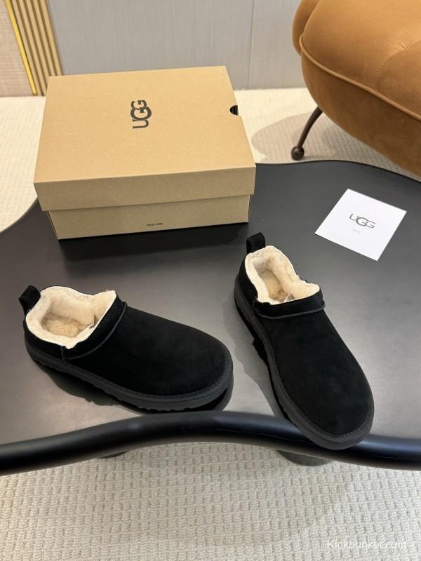 UGG 2025/SS Women's Ultra Mini Snow Boots Slip-On Wool Slippers - MJ00190