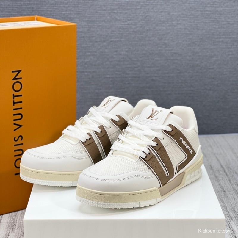 Louis Vuitton Trainer Sneaker Low Casual Sports Culture Versatile Basketball Shoes - LY00400