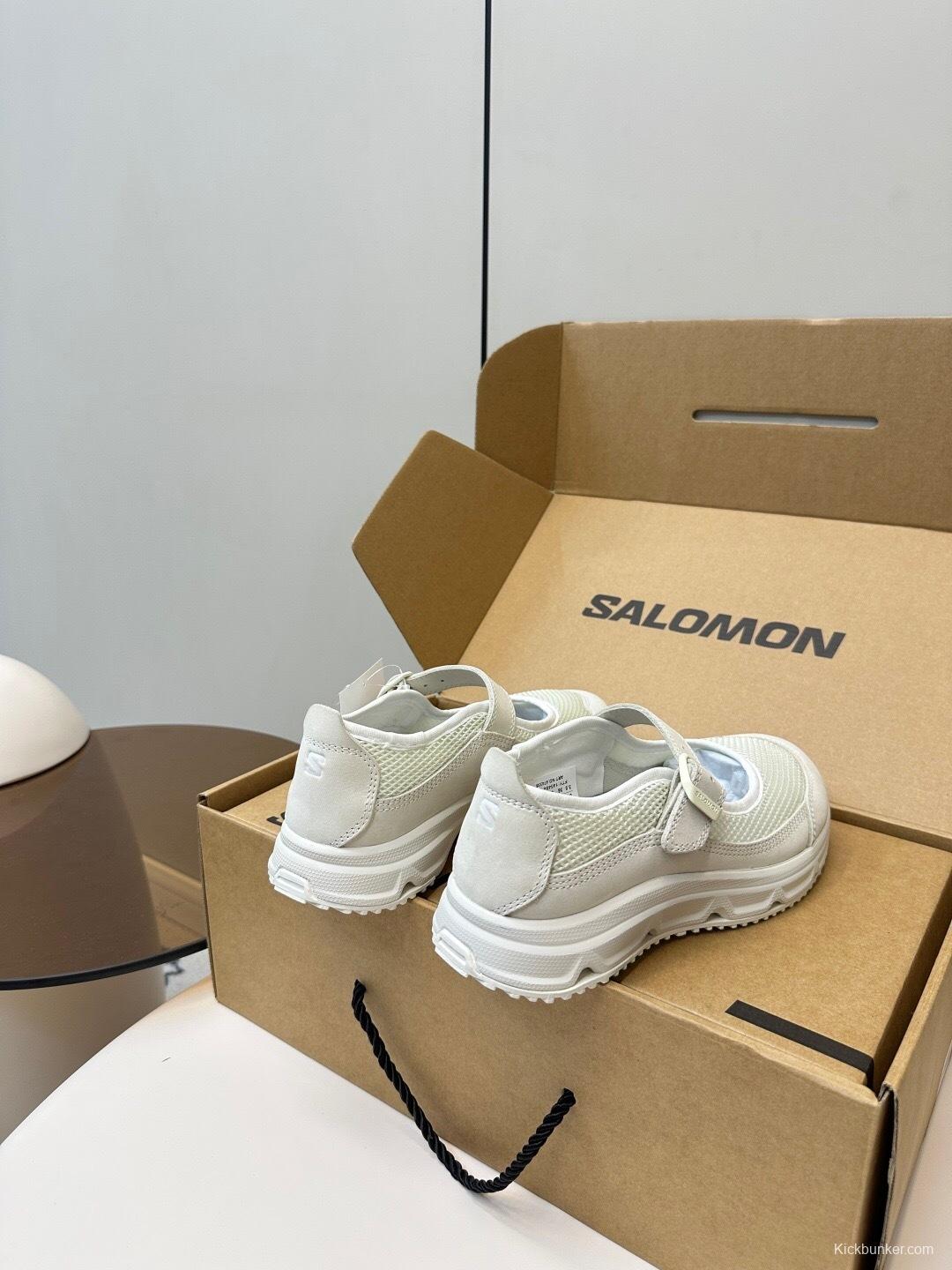 Salomon Mary Jane Platform Sneakers with Thick Sole - LY00280