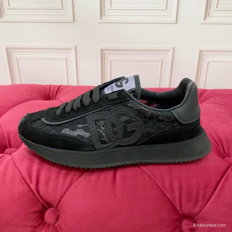 Dolce & Gabbana 2025/SS New Collection Luxury Embroidered Logo Sneakers - AS00300